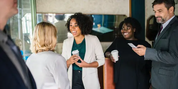 questions ask - women talking at a get-together