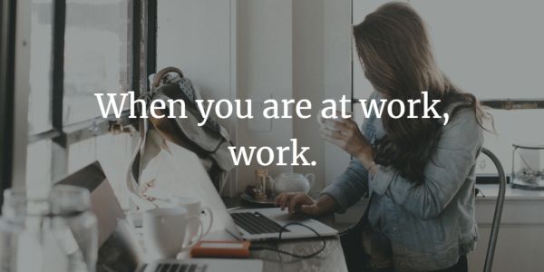 time management at work