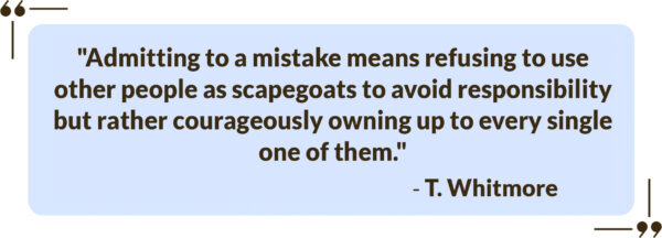 Leadership mistakes quote