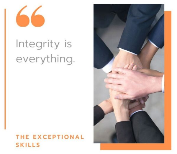 Truths About Leadership - Integrity is everything
