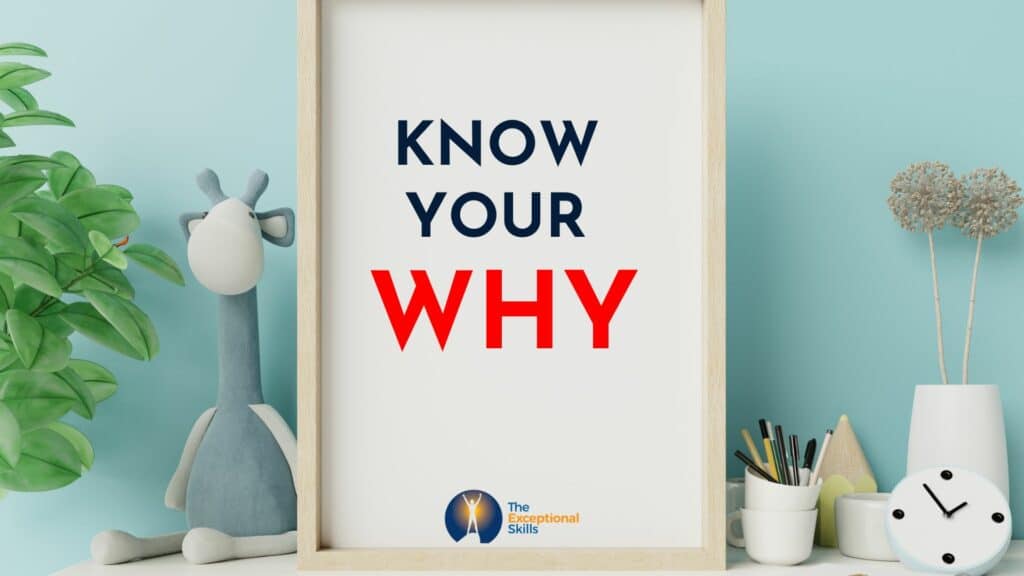 Setting business goals - Know your why