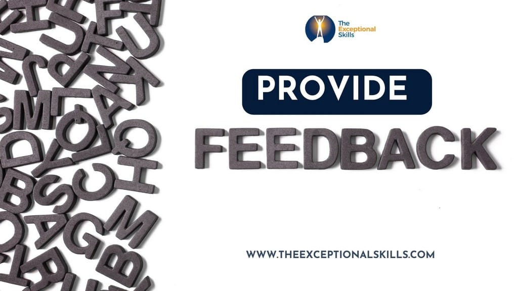 How to manage difficult employees - Provide feedback